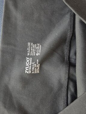 ZYLIOO Black Activewear Leggings